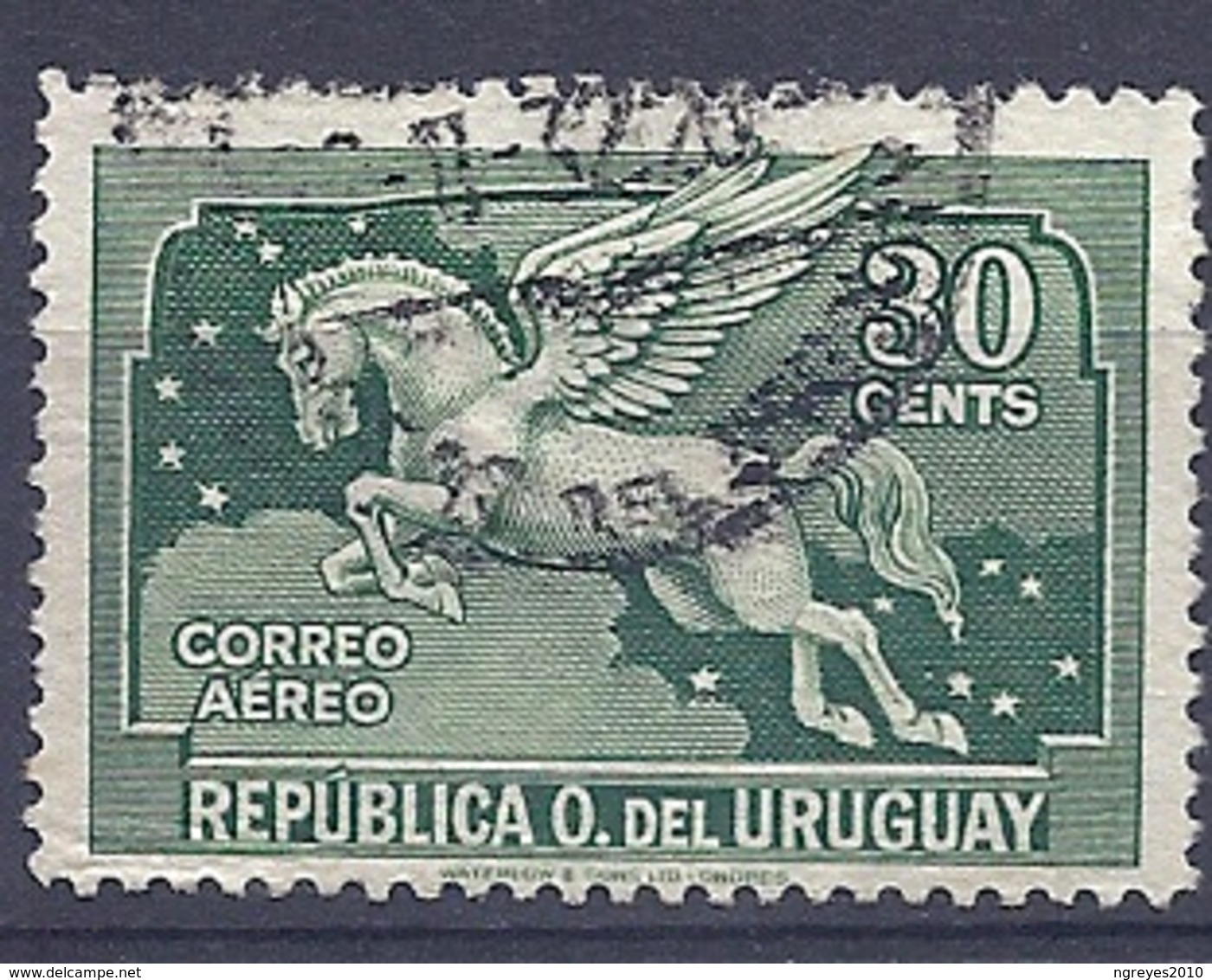 180030875  URUGUAY YVERT  AEREO  Nº   46 - Uruguay