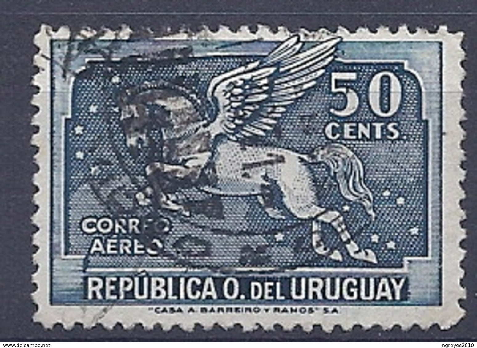 180030879  URUGUAY YVERT  AEREO  Nº   66 - Uruguay