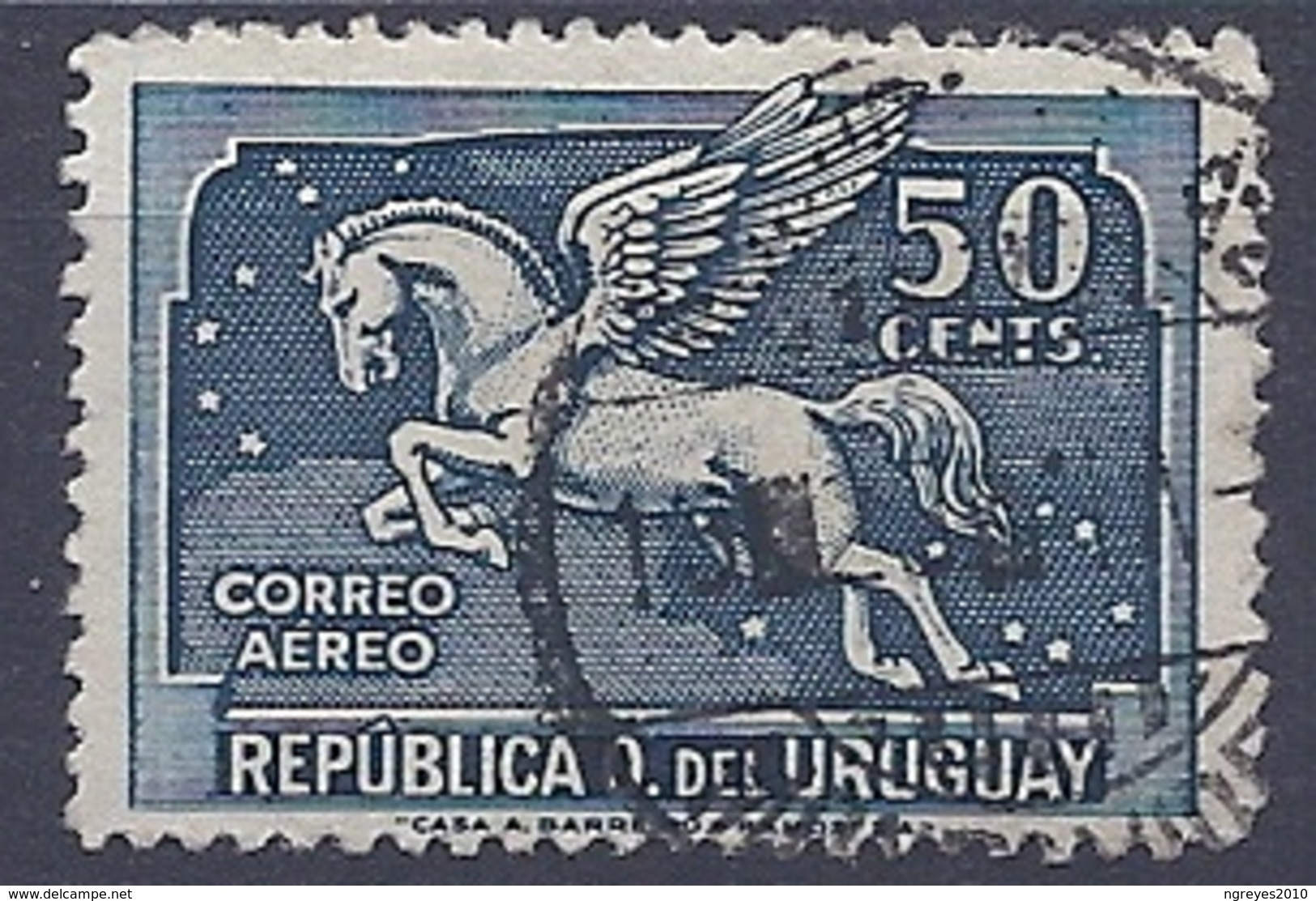 180030880  URUGUAY YVERT  AEREO  Nº   66 - Uruguay