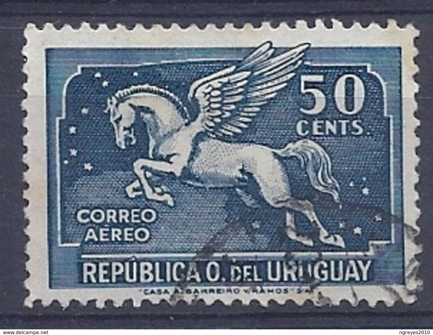 180030881  URUGUAY YVERT  AEREO  Nº   66 - Uruguay