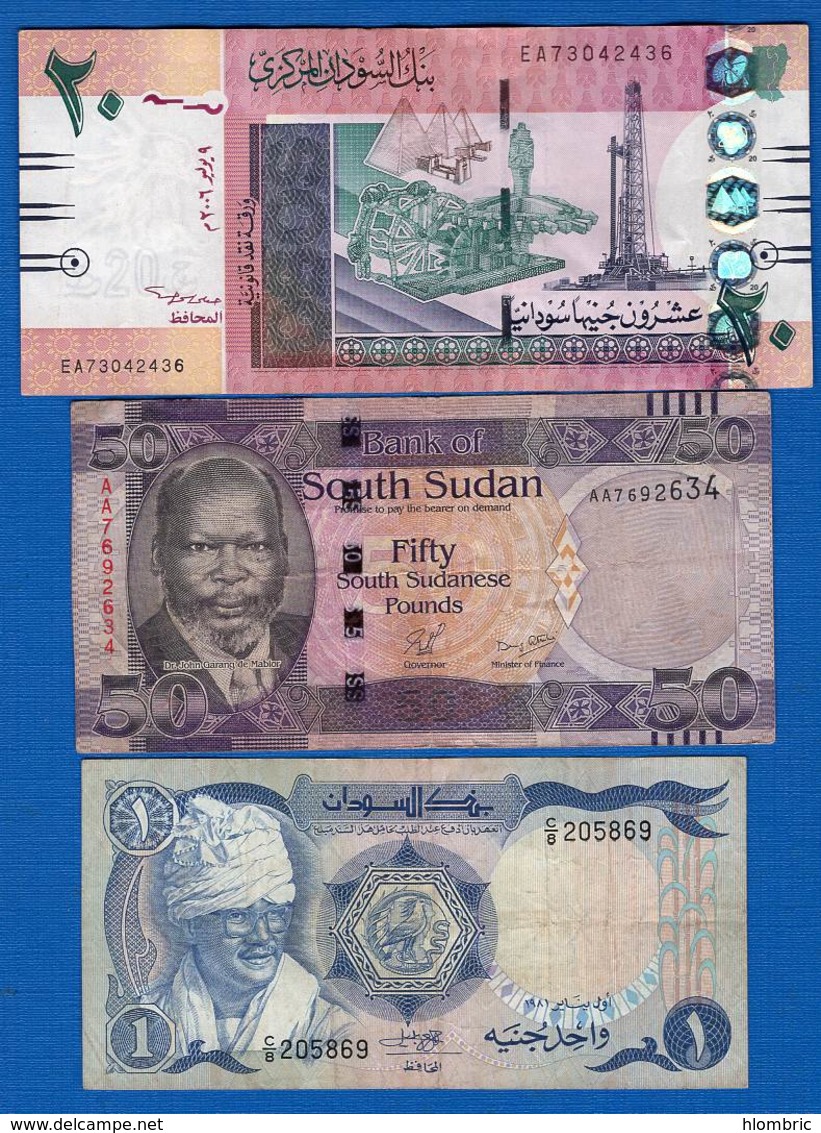 Soudan  6  Billets - Soudan