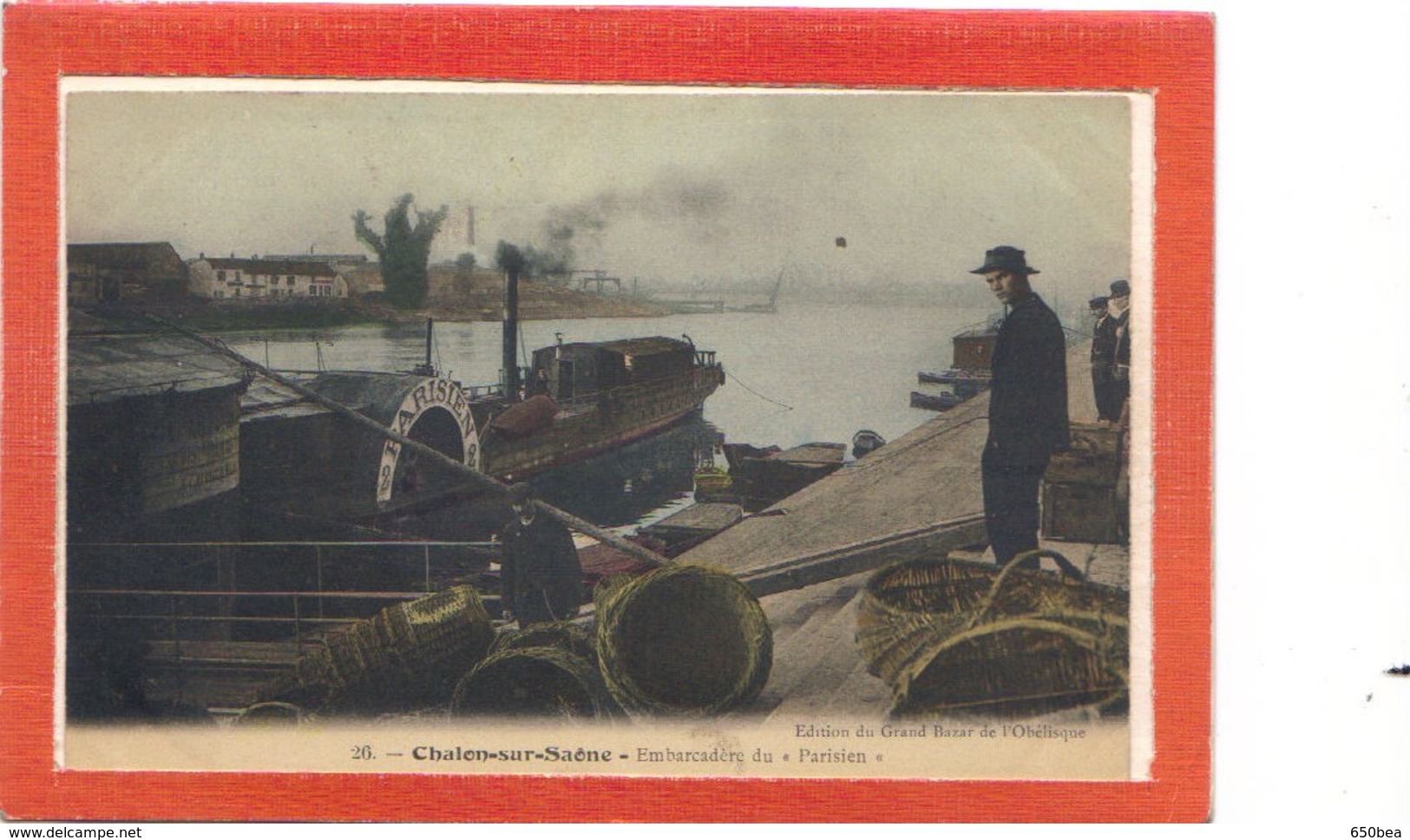 Chalon Sur Saône.Embarcadère Du Parisien - Chalon Sur Saone