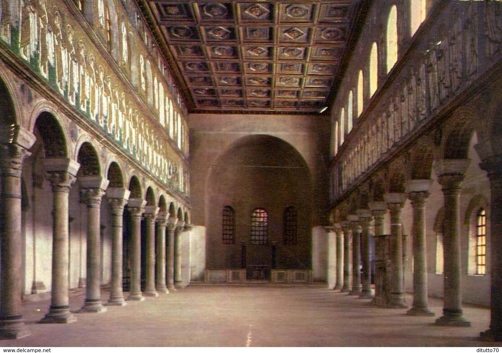 Ravenna - Basilica Di S.apollinare Nuovo - Interno - Formato Grande Viaggiata – E 10 - Ravenna