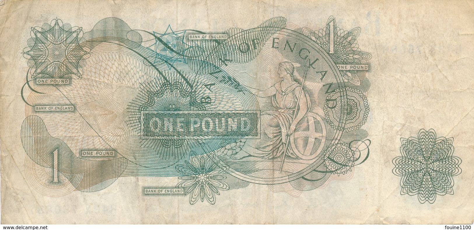 Billet  De Banque  England  1 Pound London - 1 Pound