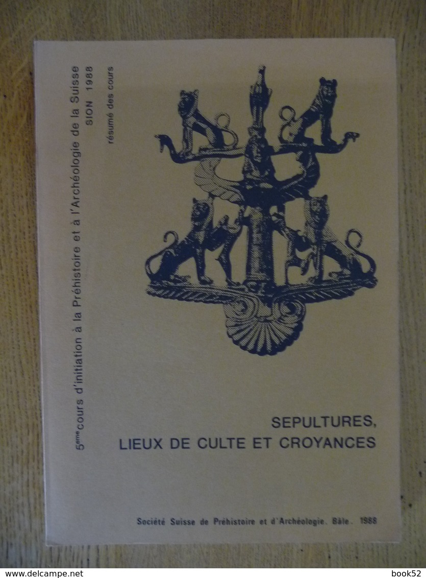 SEPULTURES, LIEUX De CULTE ET CROYANCES (Archéologie) - Archéologie