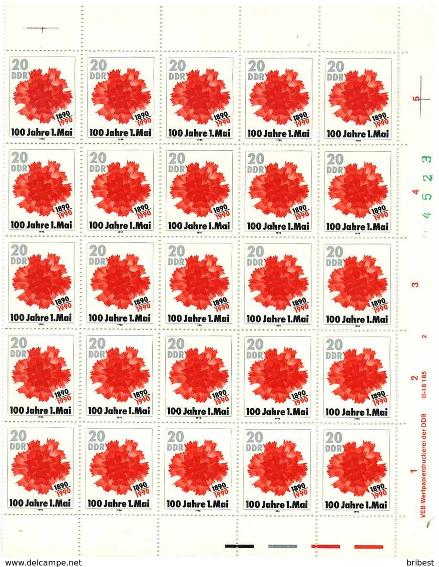 DDR 1990 Nr 3323 Postfrisch (700700) - Sonstige & Ohne Zuordnung