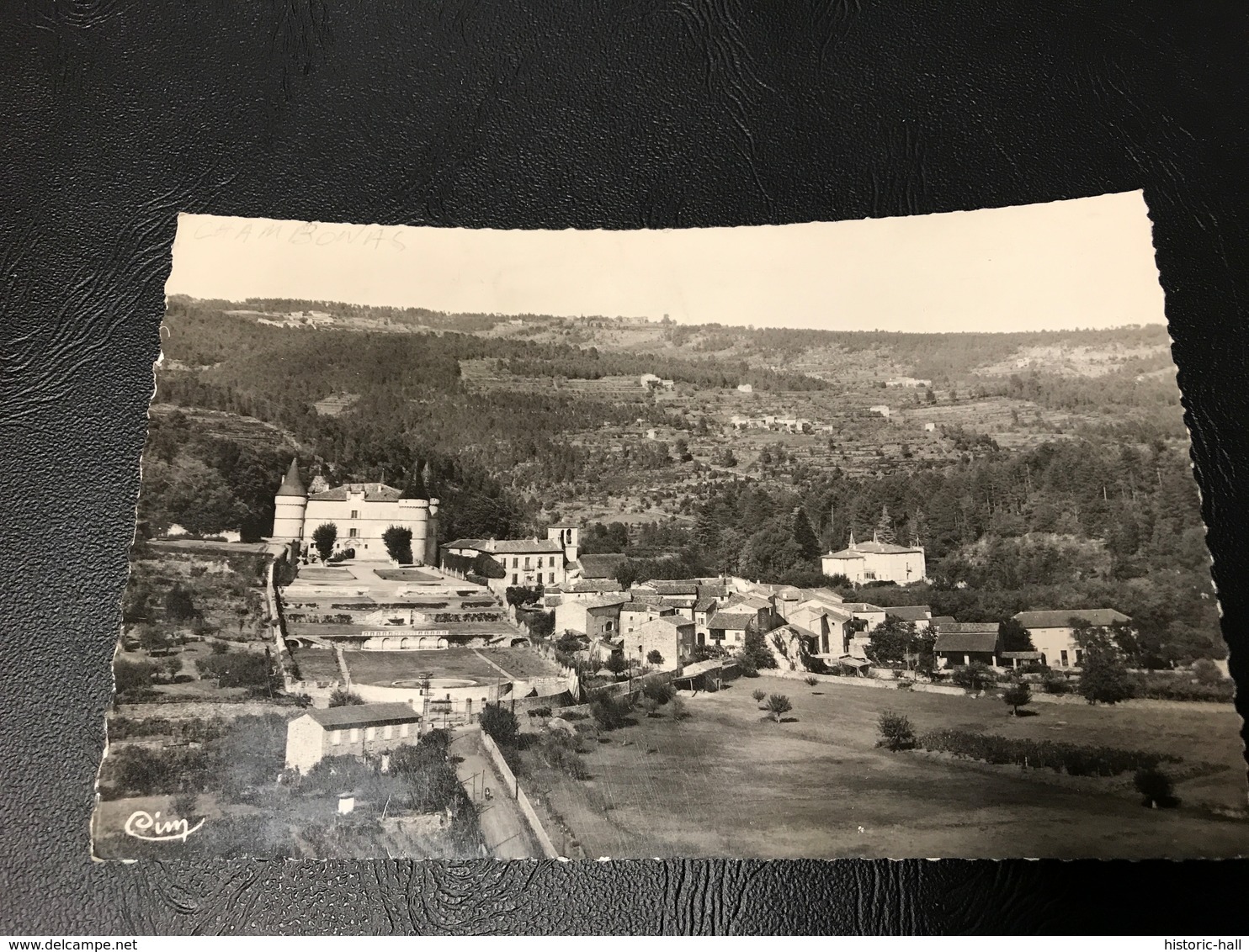 CHAMBONAS Vue Panoramique - 1955 Timbrée - Autres & Non Classés