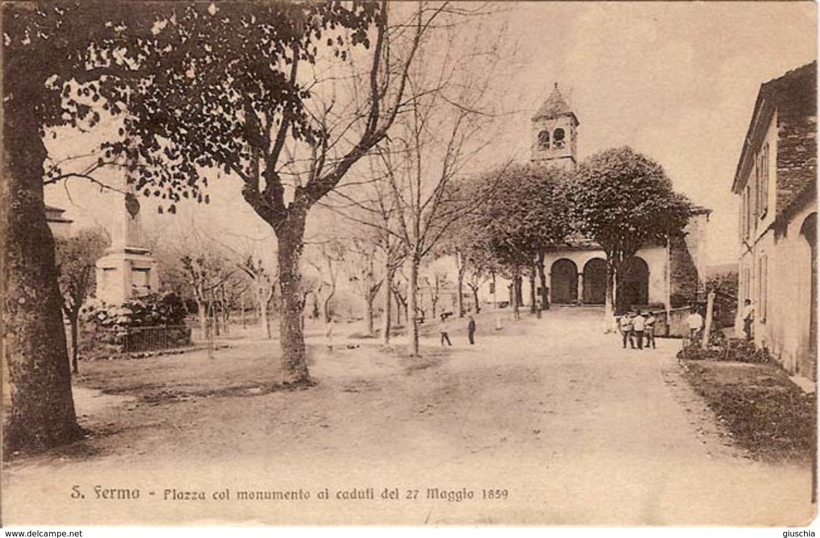 (C).San Fermo(VA).Piazza Monumento Ai Caduti.F.to Piccolo.Viaggiata (c16) - Varese