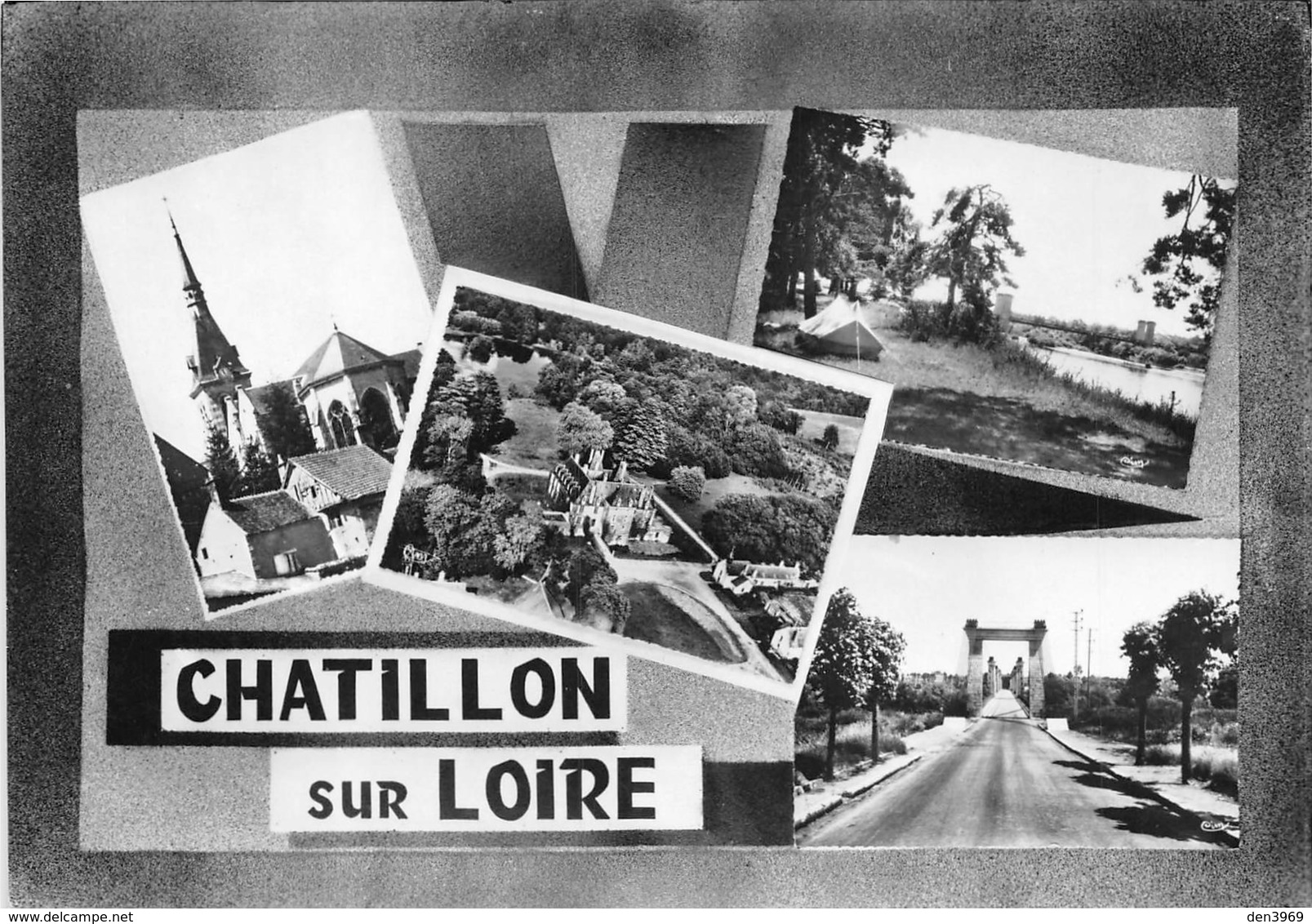 Chatillon-sur-Loire - Vues Multiples - Eglise - Pont - Château - Chatillon Sur Loire