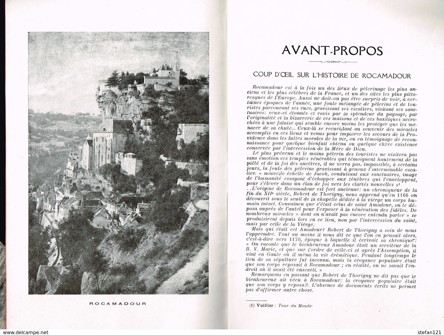 Rocamadour - Dr J. Brun - Historique - Description - Excursions - 1930 - 32 Pages 21 X 13,5 Cm - Midi-Pyrénées