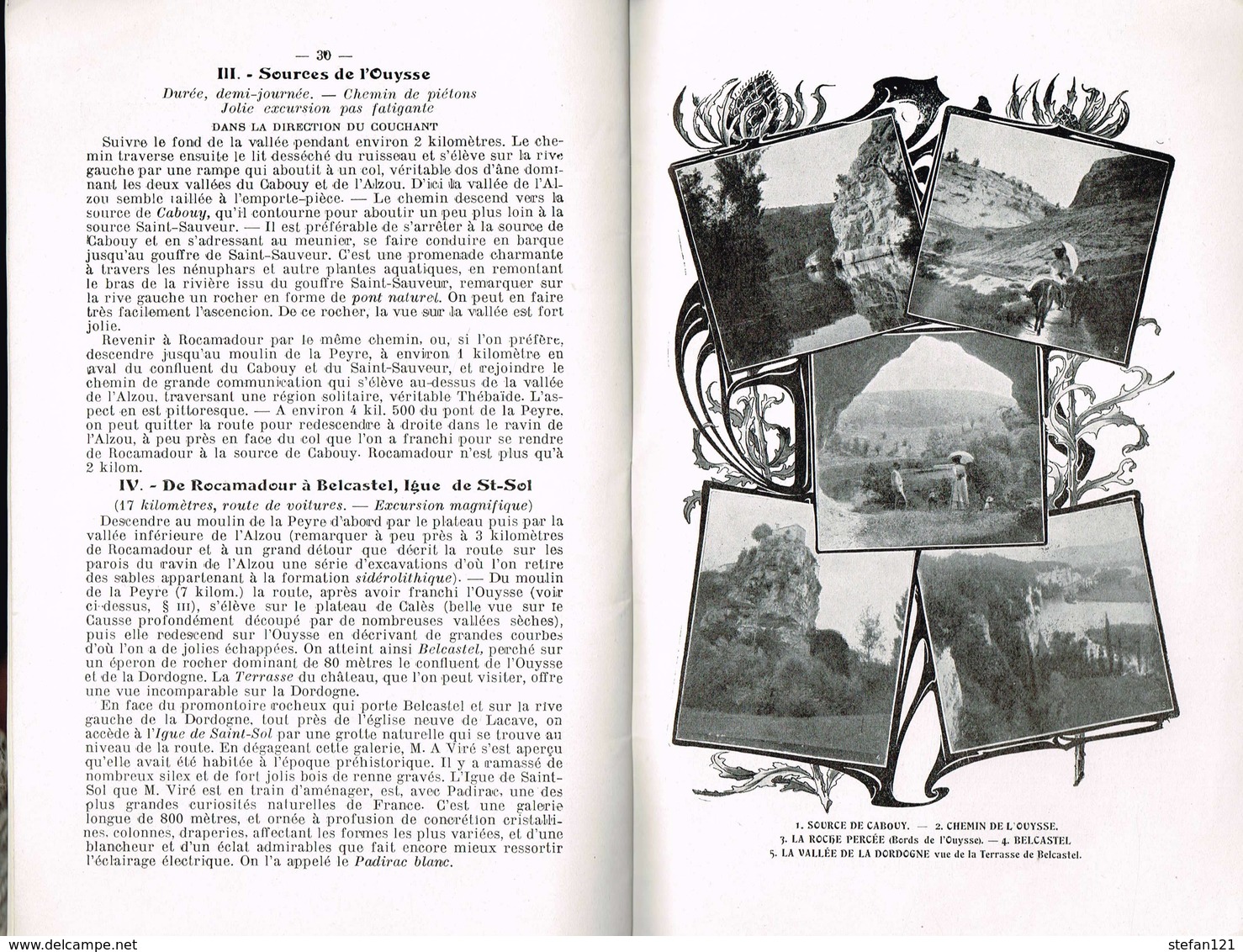 Rocamadour - Dr J. Brun - Historique - Description - Excursions - 1930 - 32 Pages 21 X 13,5 Cm - Midi-Pyrénées