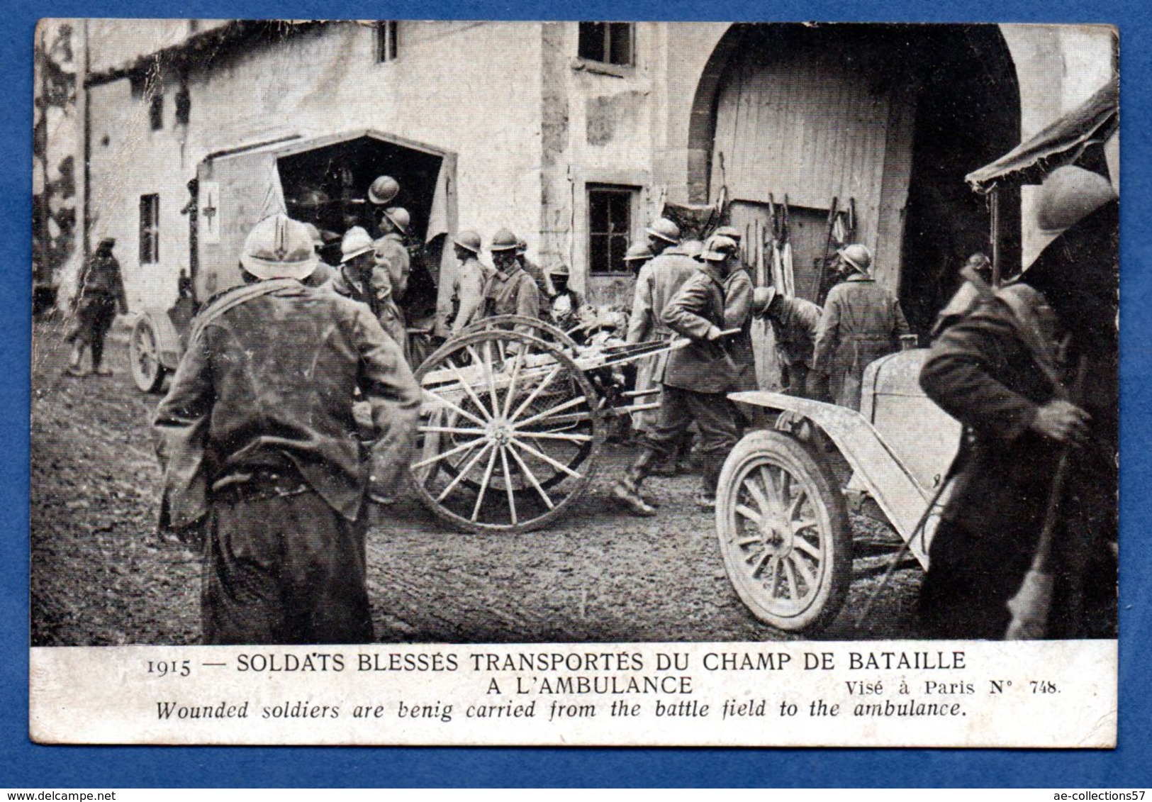 Soldats Blessés - Guerre 1914-18