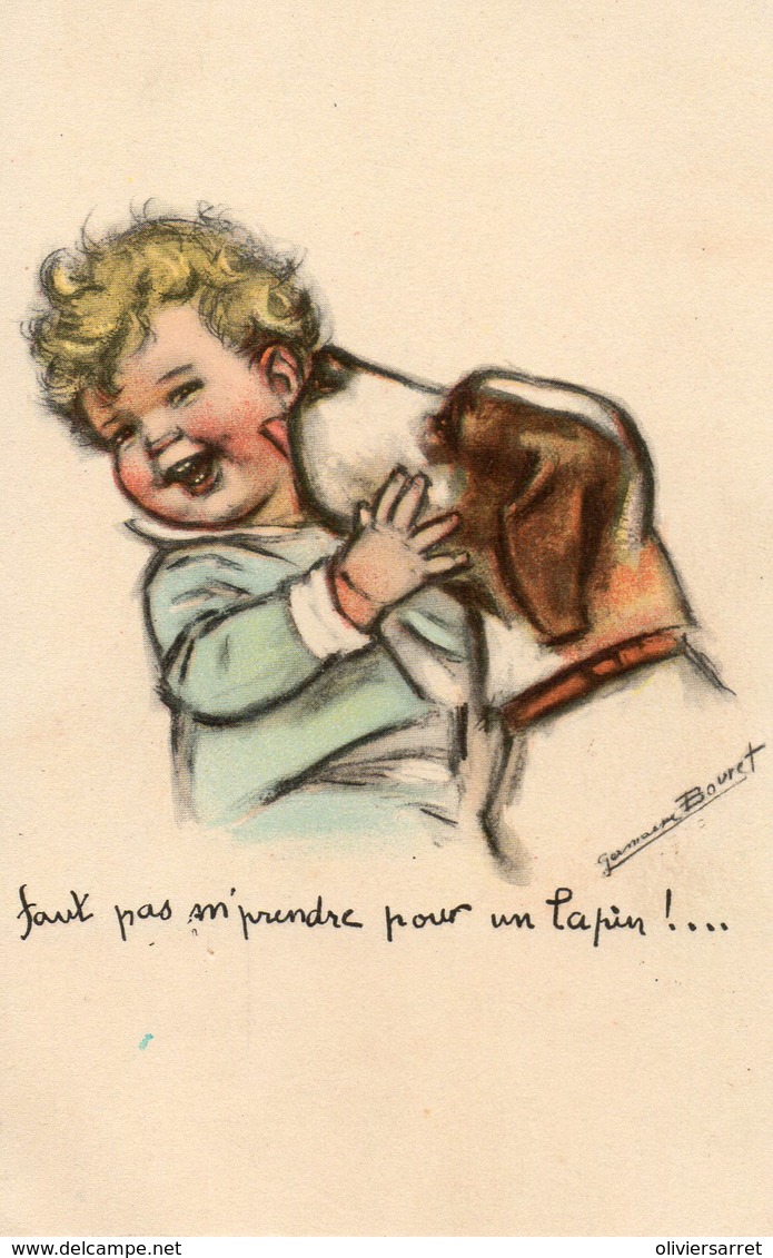 Germaine Bouret Enfant Et Son Chien - Bouret, Germaine