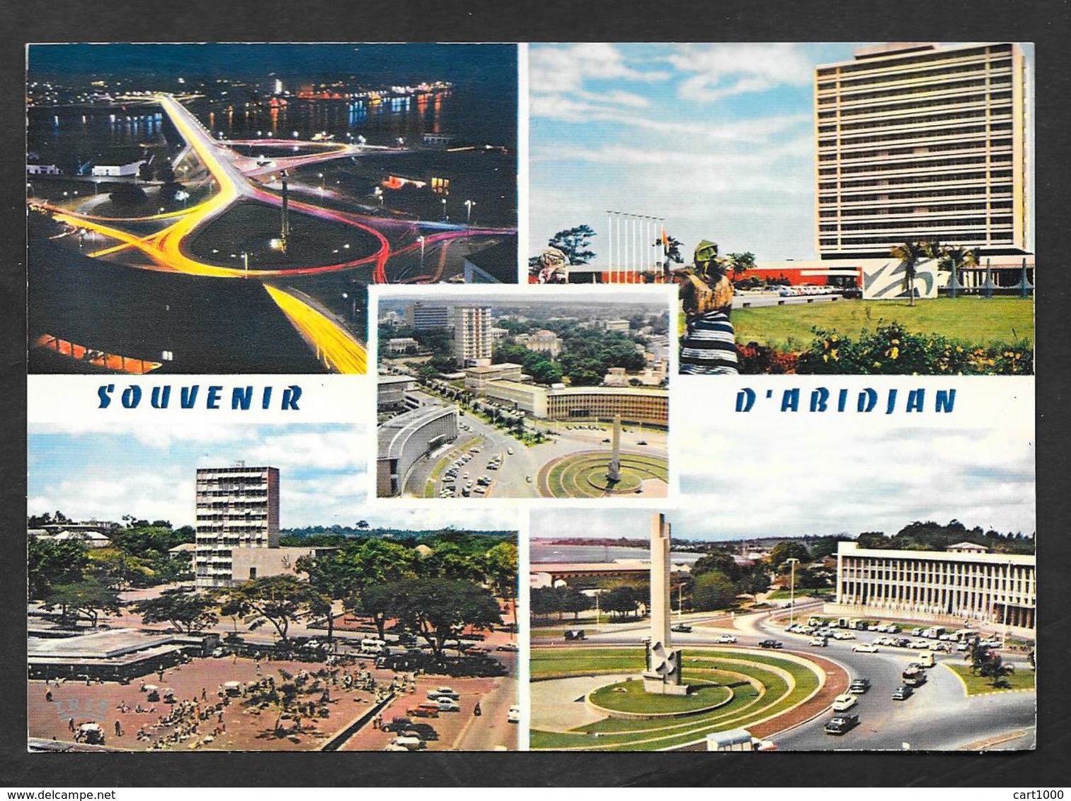 COTE D'IVOIRE ABIDJAN 1967 UNUSED - Costa D'Avorio