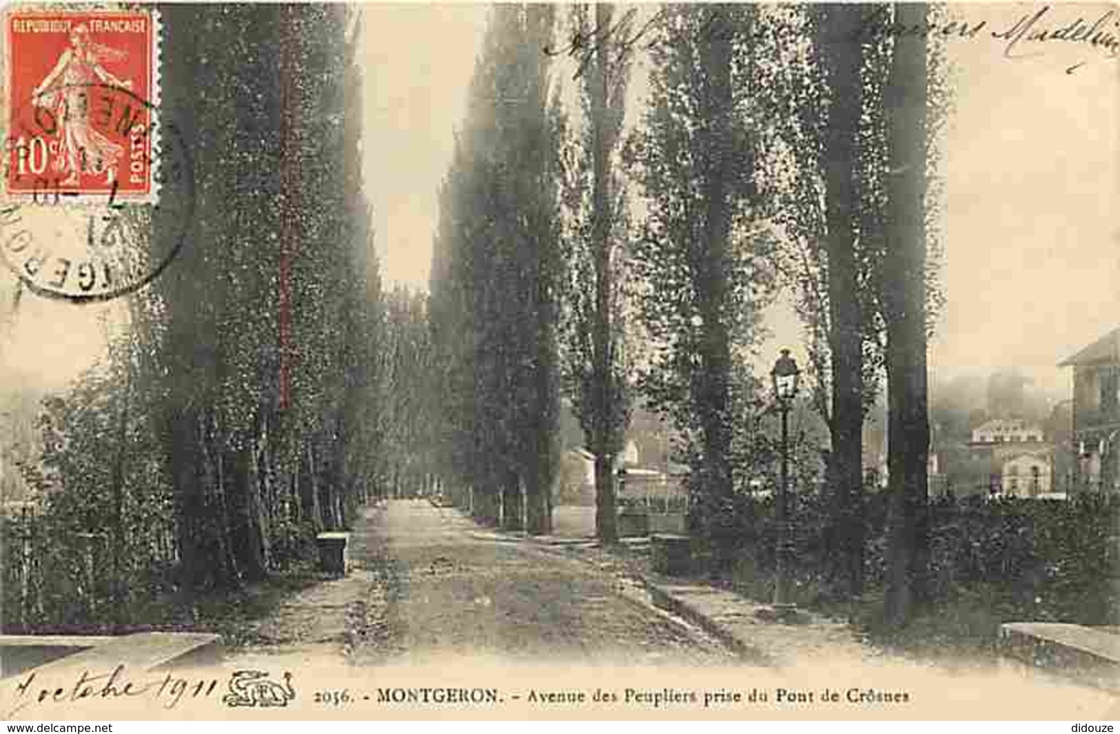 91 - Montgeron - Avenue Des Peupliers Prise Du Pont De Crosnes - Voir Scans Recto-Verso - Montgeron