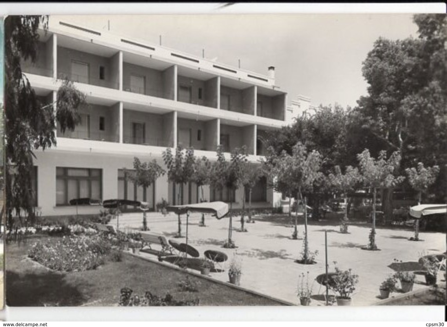 CP Espagne - SALOU - Hotel Planas - Terraza - N° 1 -  Blanco Y Negro, No Viajado - Tarragona