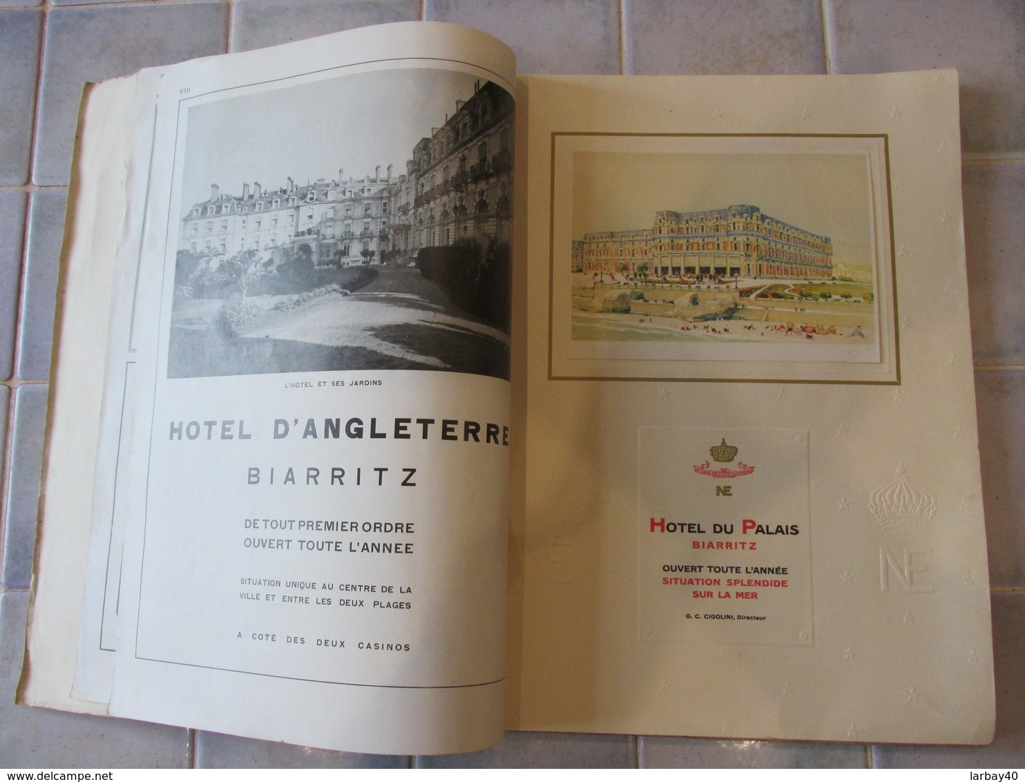 Biarritz, 1929, Editions Gautron, Dessins Lagrange, Pedezert - Aquitaine