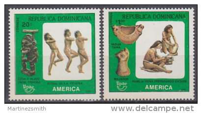 Dominican Republic 1989 Yvert 1061-62, America UPAEP, MNH - República Dominicana