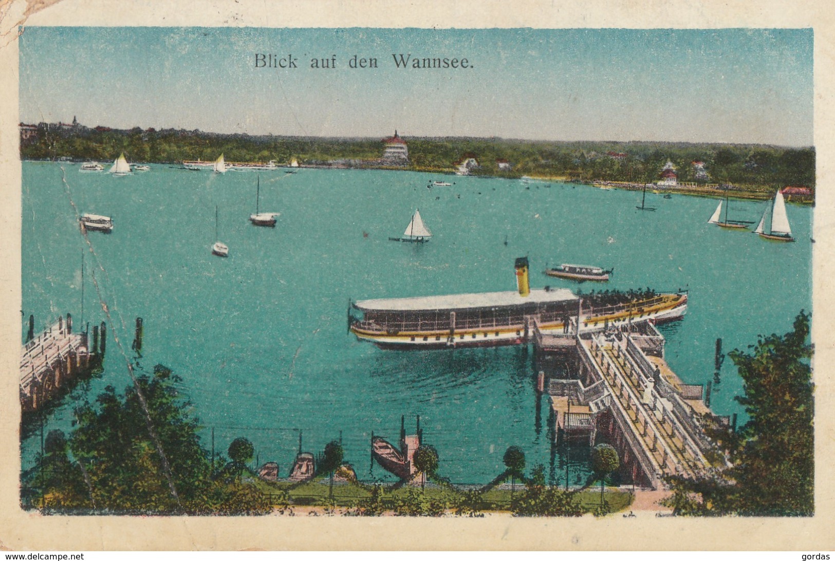 Germany - Berlin - Blick Auf Den Wannsee - Ship - Wannsee