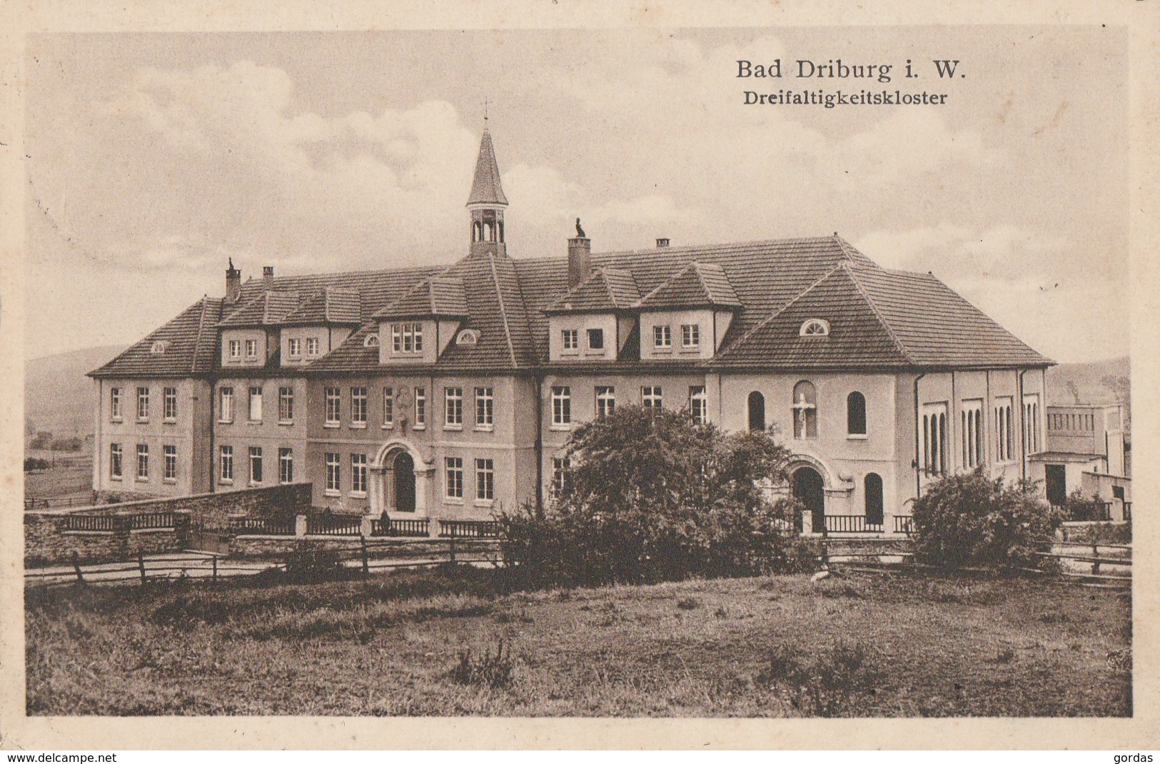 Germany - Bad Driburg - Dreifaltigkeitskloster -  WW2 - Feldpost Censure - Bad Driburg