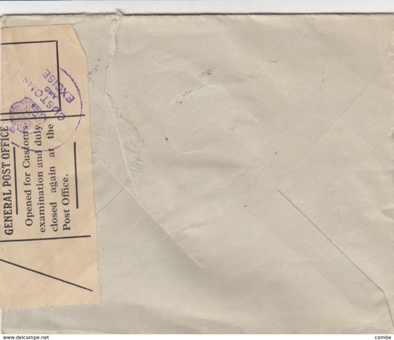 LETTRE. COVER. 1948. GREAT BRITAIN NEWCASTLE TO PARIS FRANCE. OPENED CUSTOMS AND EXCISE - Sonstige & Ohne Zuordnung