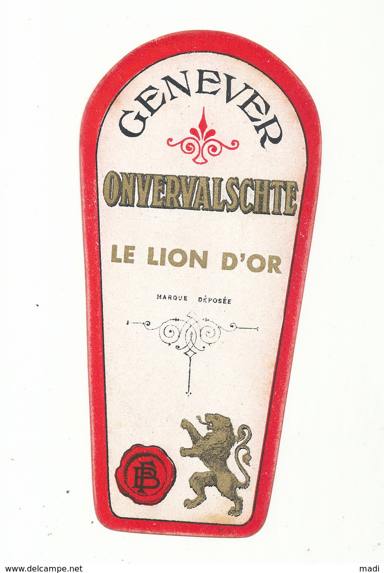 Genever - Onvervalschte Le Lion D'Or - Autres & Non Classés