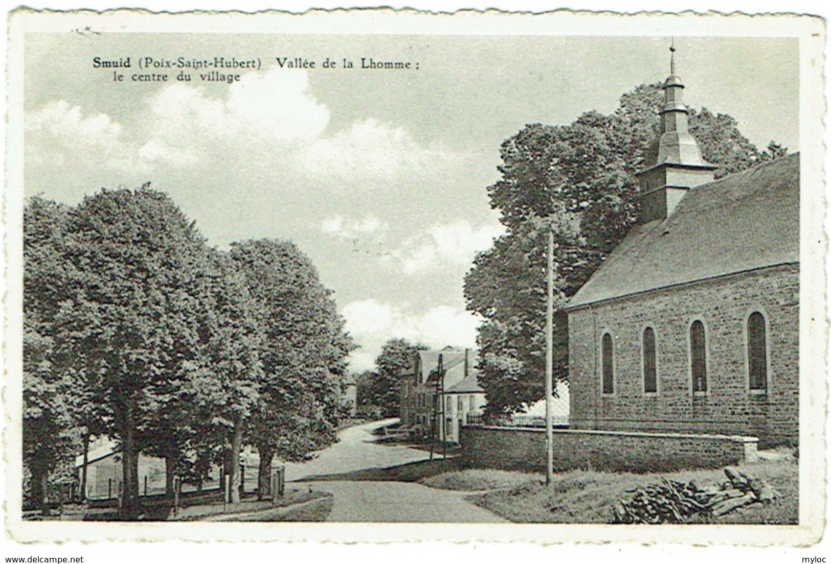 Smuid (Poix-Saint-Hubert). Vallée De La Lhomme. Centre Du Village. - Libin