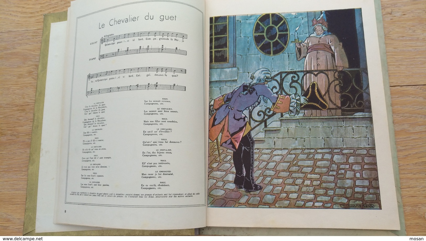 Recueil De Chansons Enfantines. Illustrations De Maurice Berty. Protin & Vuidar S.A. Liège - 1901-1940