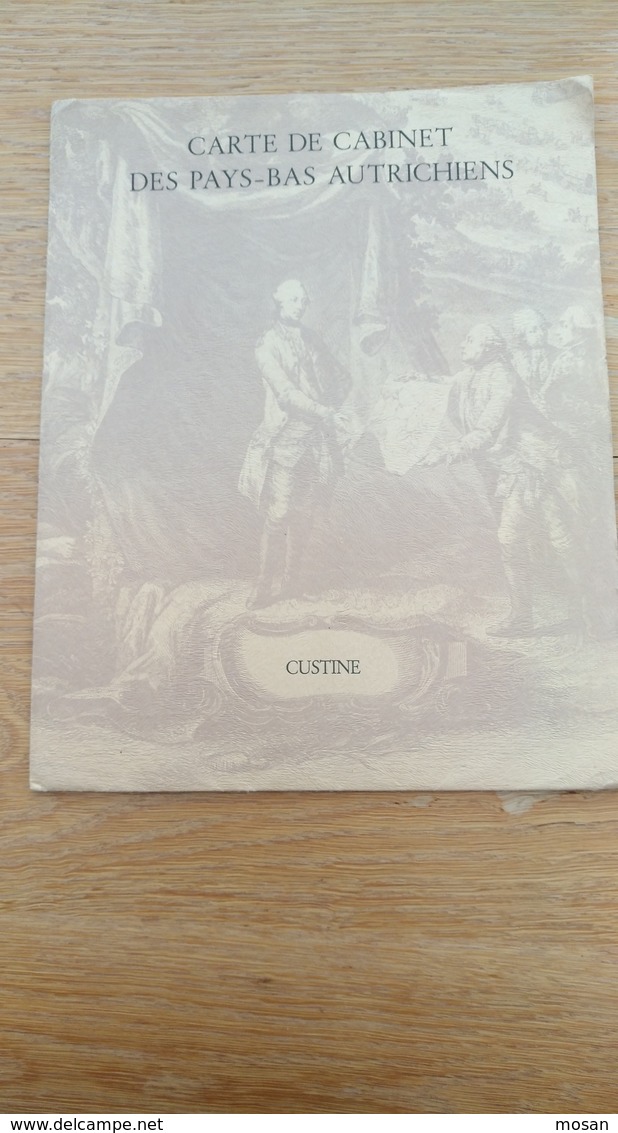 Custinne. Houyet. Comté De Namur, Chevetogne, Ciergnon, Carte De Cabinet Des Pays-Bas Autrichiens. Ferraris.1965 - Autres & Non Classés