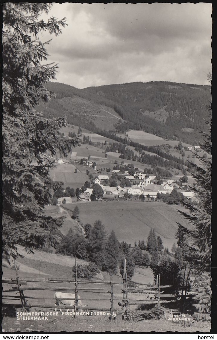 Austria - 8654 Fischbach - Sommerfrische - Ansicht Um 1957 - Mürzzuschlag