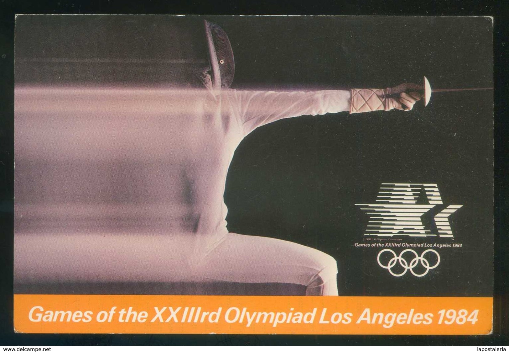 U.S.A. *Games Of The XXIIIrd Olympiad Los Angeles 1984* Meds: 101x152 Mms. Nueva. - Juegos Olímpicos