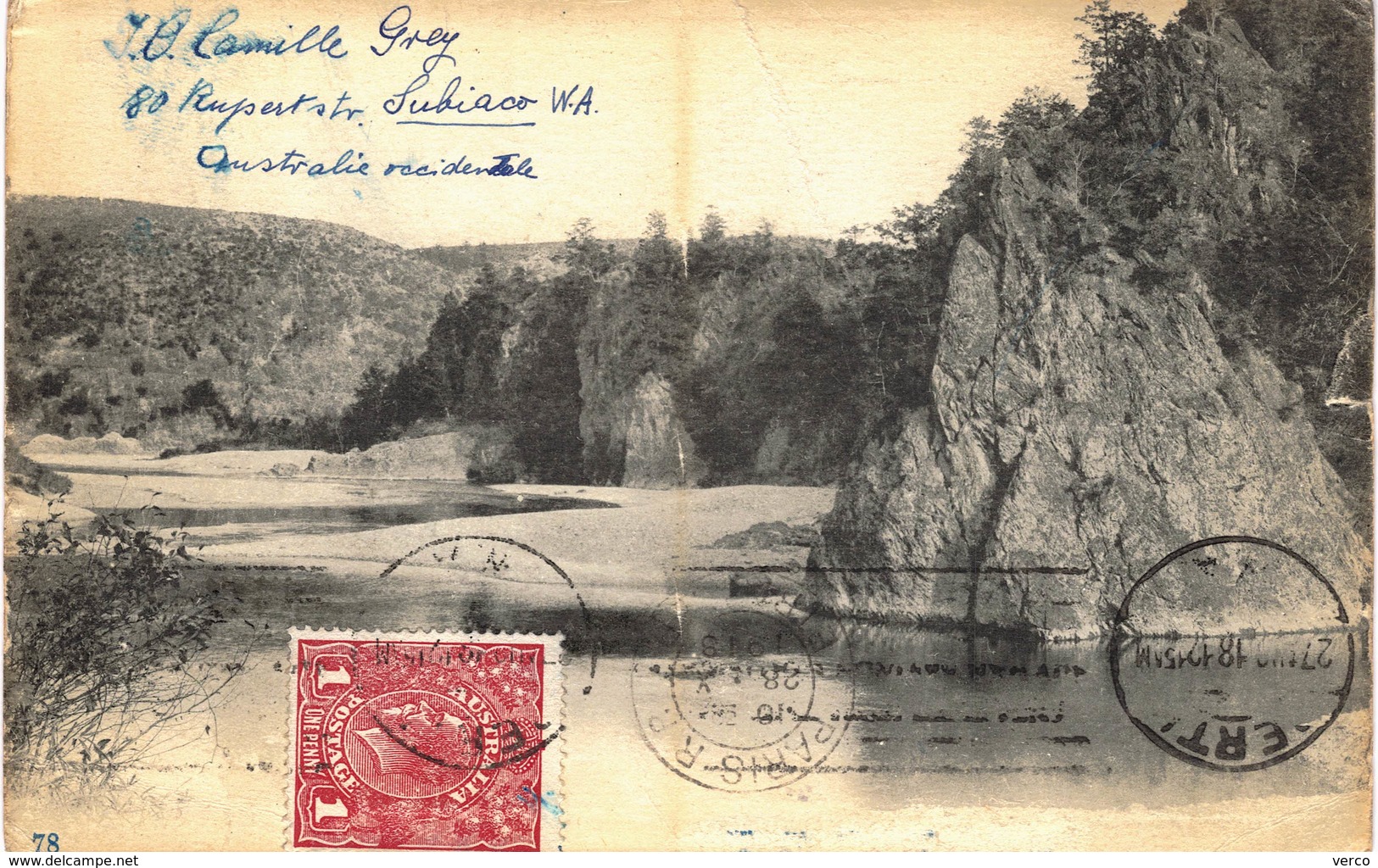 Carte  Postale  Ancienne De  SUBIACO - Other & Unclassified