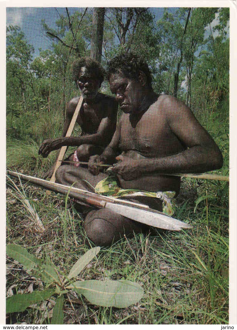 Australia > Aborigines, Making A "killer Spear", Unused, Mint - Aborigènes