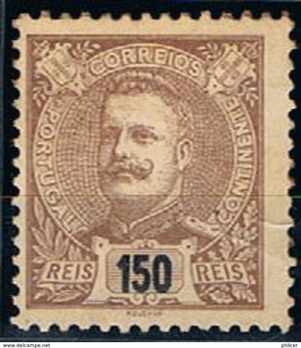 Portugal, 1895/6, # 136, MH - Nuovi