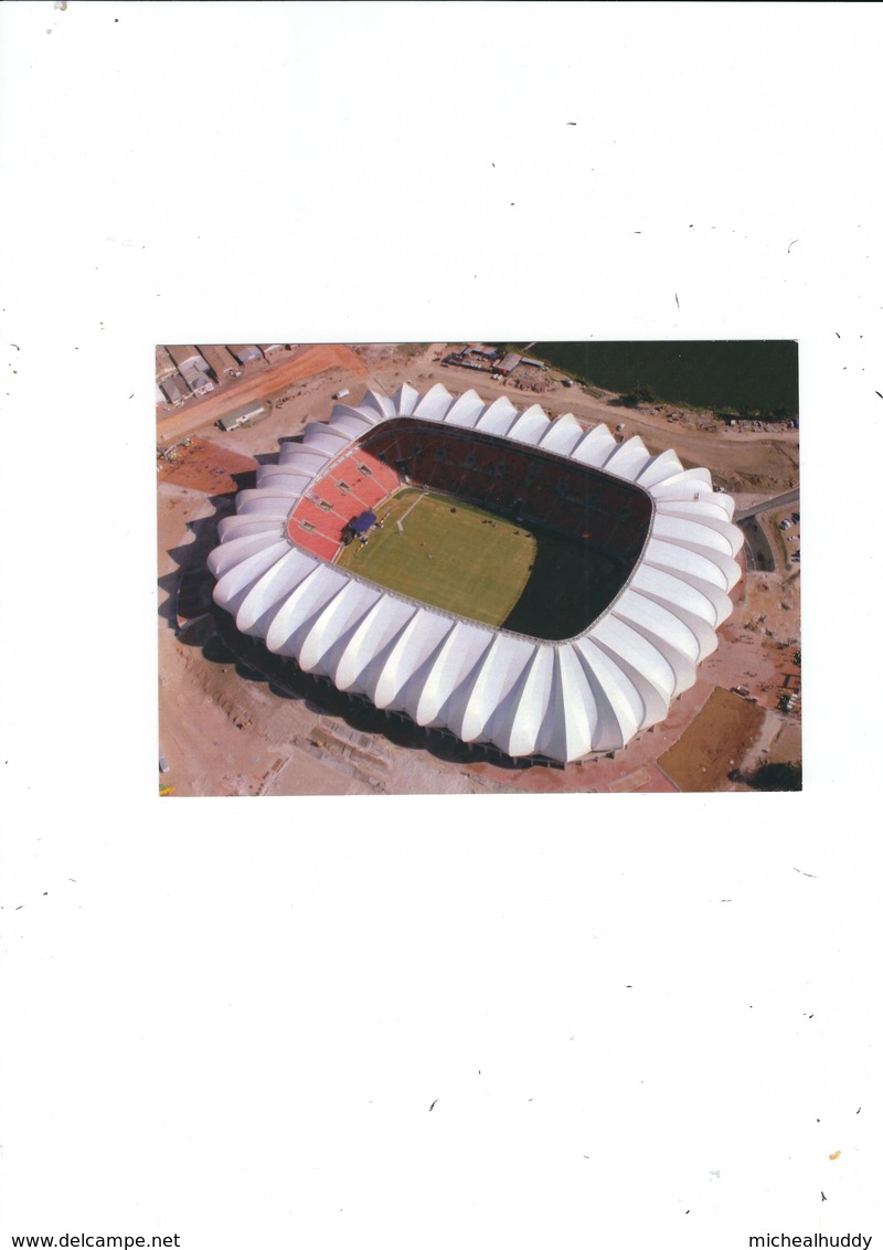 POSTCARD WORLD STADIUM  PORT ELIZABETH SOUTH AFRICA   THE NELSON MANDELLA STADIUM - Fútbol