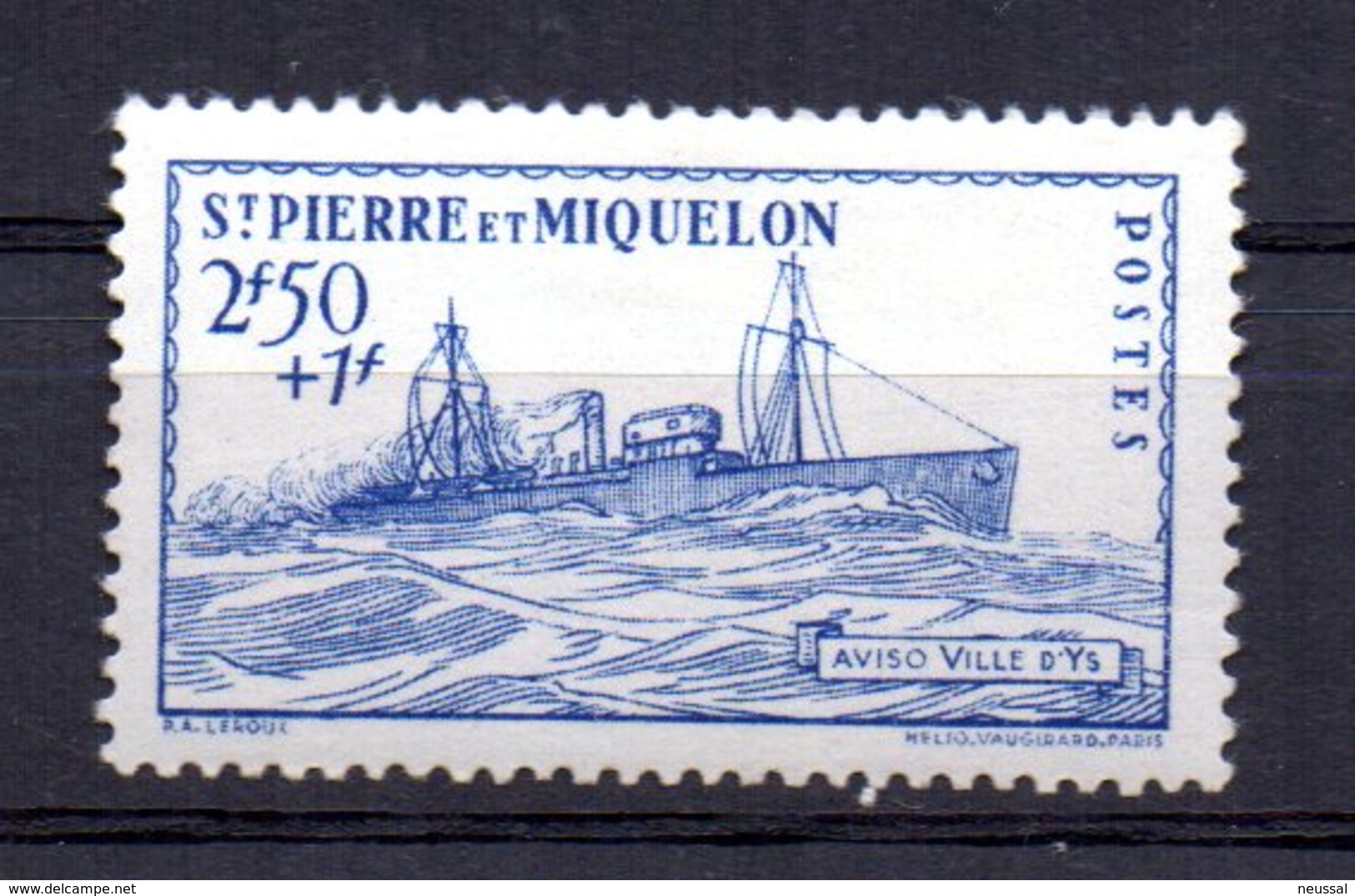 Sello Nº 208  Saint Pierre Et Miquelon - Nuevos