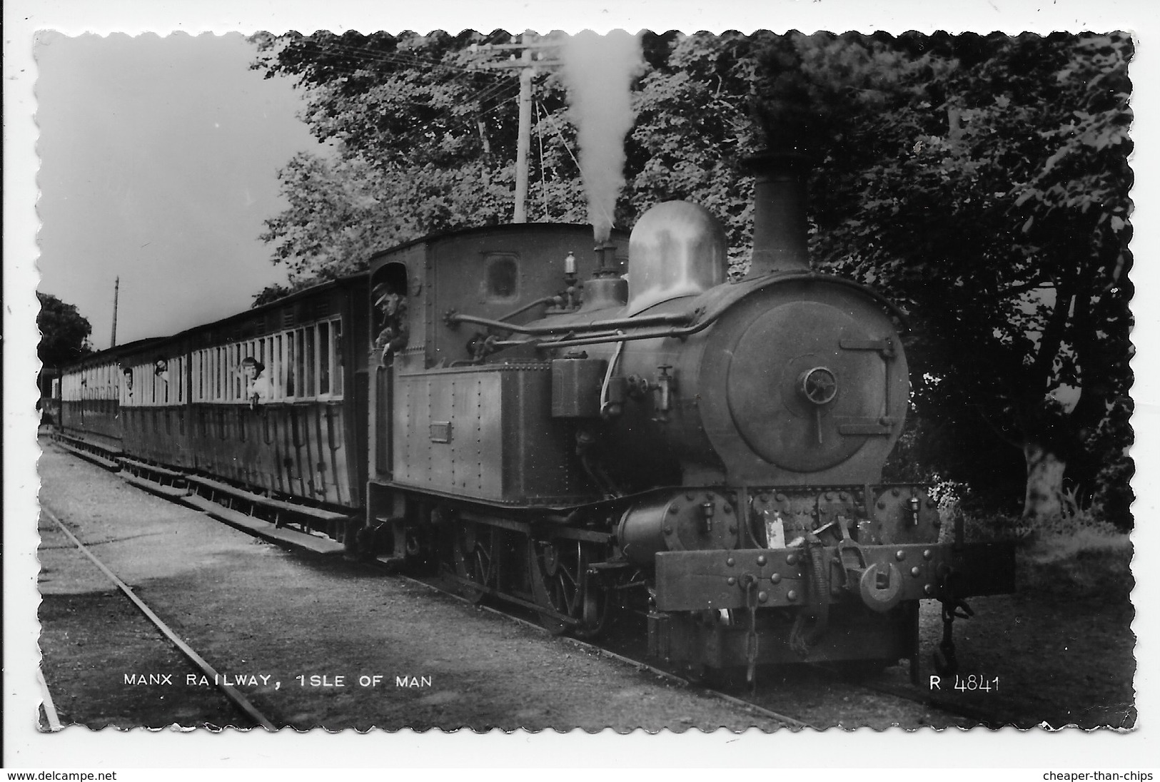 Manx Railway, Isle Of Man - Valentine R.4841 - Isle Of Man