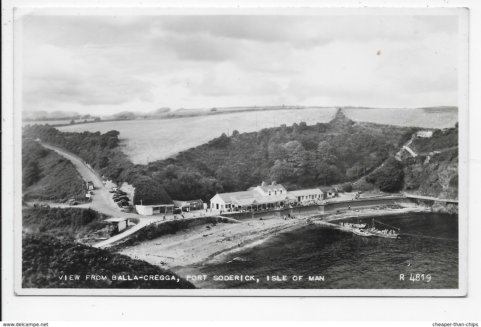 View From Balla-Cregga, Port Soderick, Isle Of Man - Valentine R.4819 - Isle Of Man