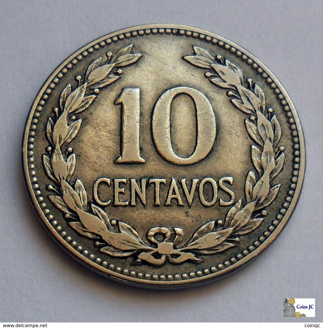 El Salvador - 10 Centavos - 1951 - Salvador