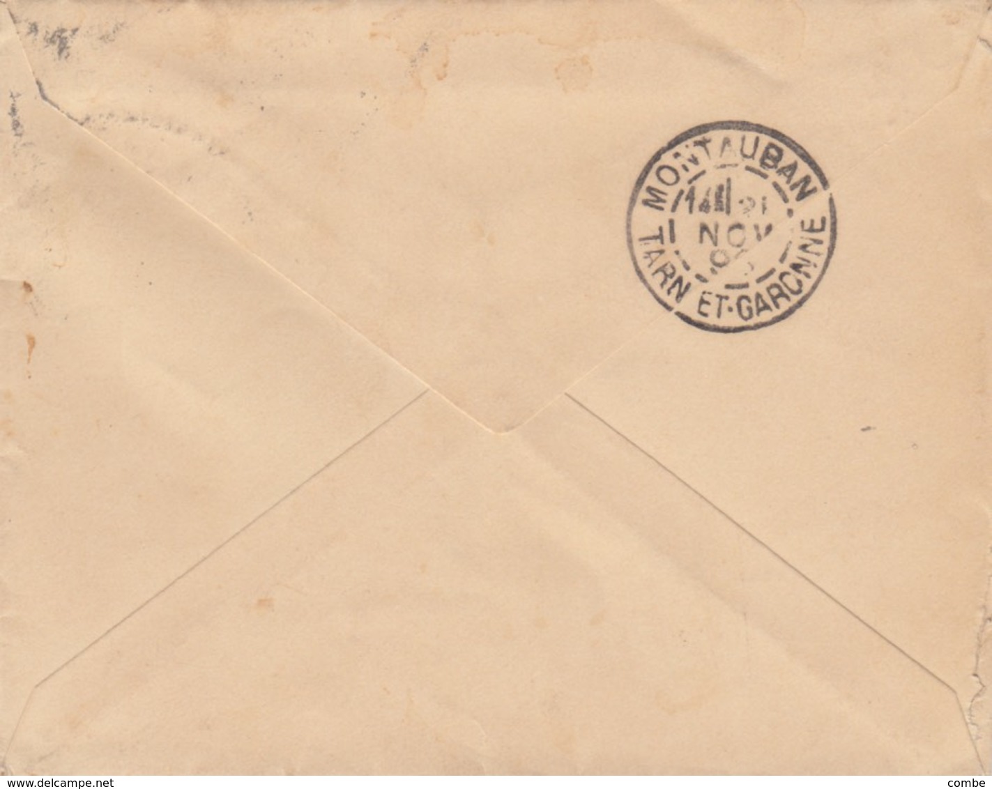 LETTRE. COVER. US TO FRANCE. 1898. NEW YORK TO MONTAUBAN. BUFFALO  /  2 - Autres & Non Classés