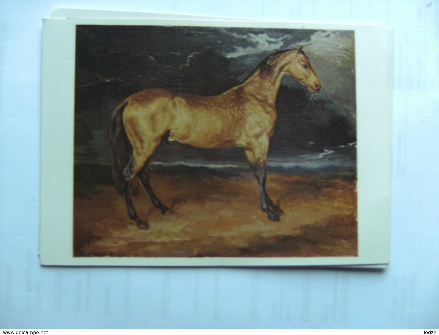 Engeland England London National Gallery Gericault A Horse Frightened By Lightning - Andere & Zonder Classificatie