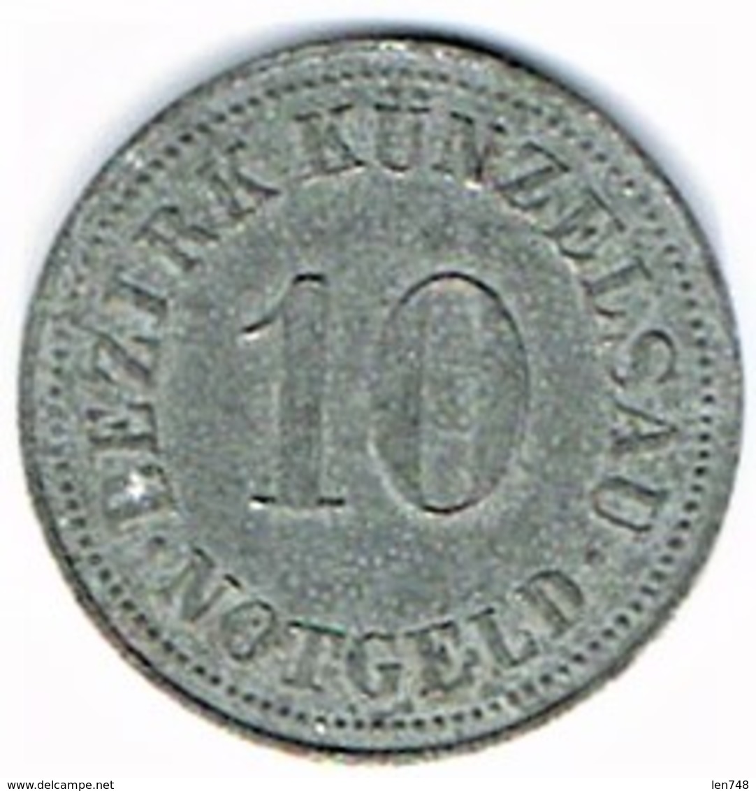 Allemagne - Nécessité - KUNZELSAU - 10 Pfennig 1918 - Monétaires/De Nécessité