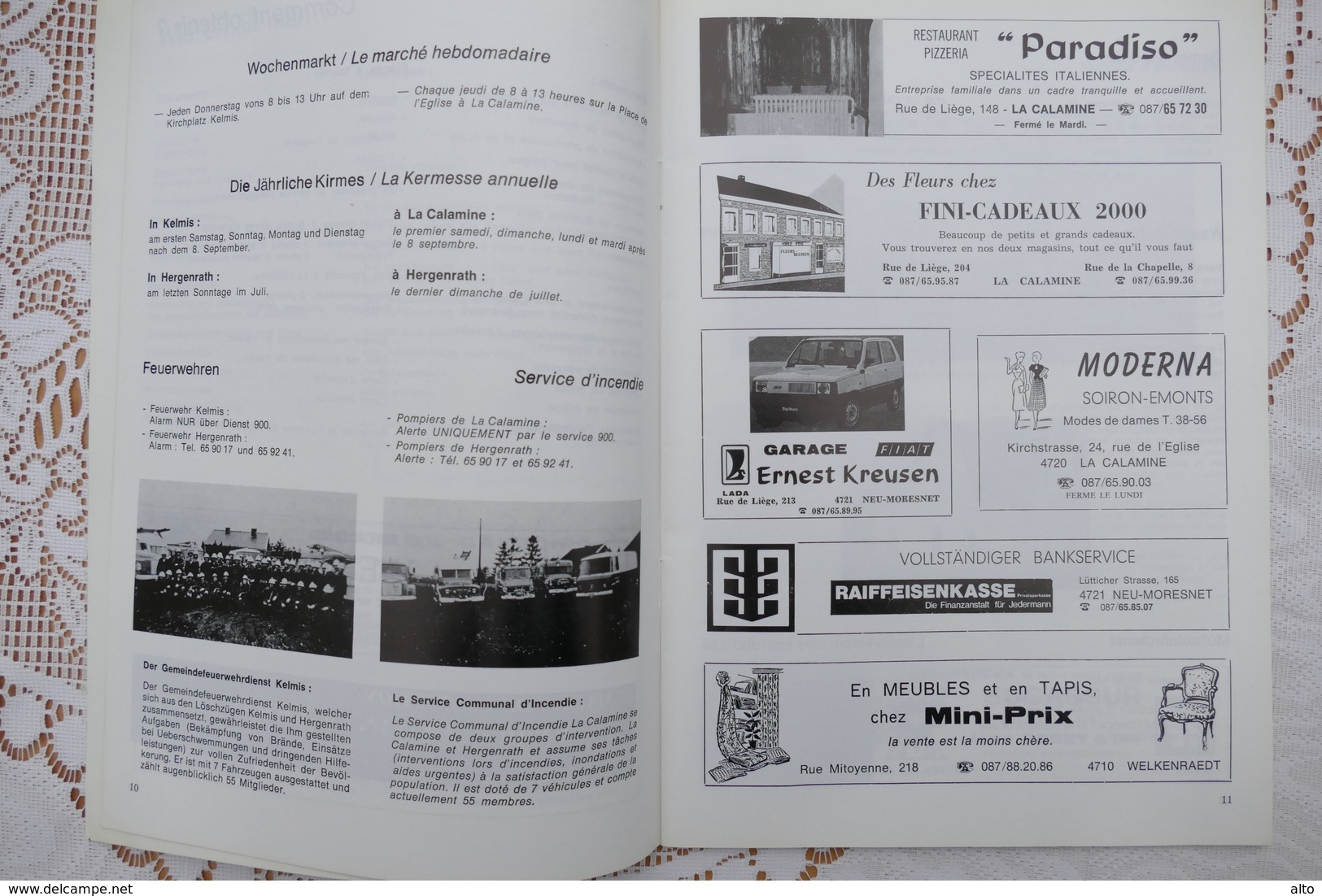 Unsere Gemeinde, KELMIS, La Calamine, Gemeindemitteilungsblatt 1982  -  36 Seiten - Autres & Non Classés
