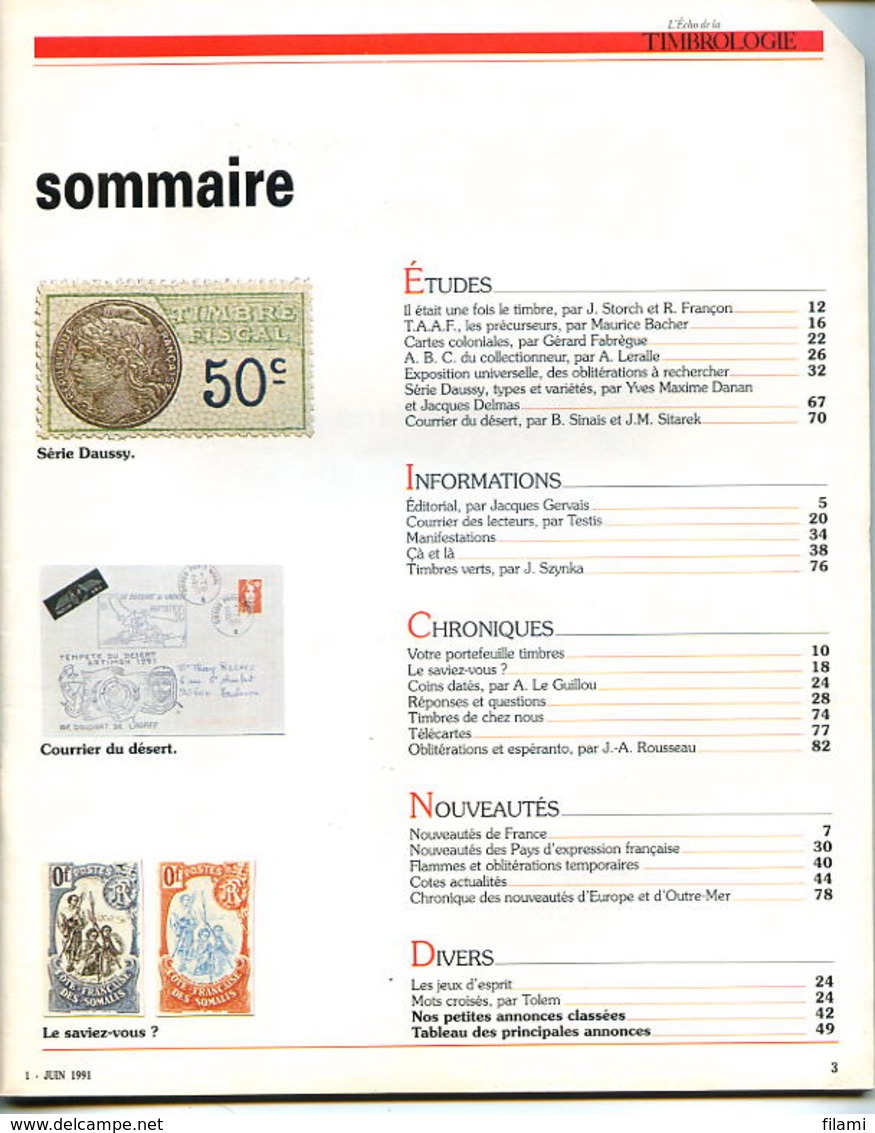 L'echo De La Timbrologie N.1632,systéme Postal Anglais 1800,TAFF Précurseurs,cartes Coloniales,Daussy Fiscal - Français (àpd. 1941)