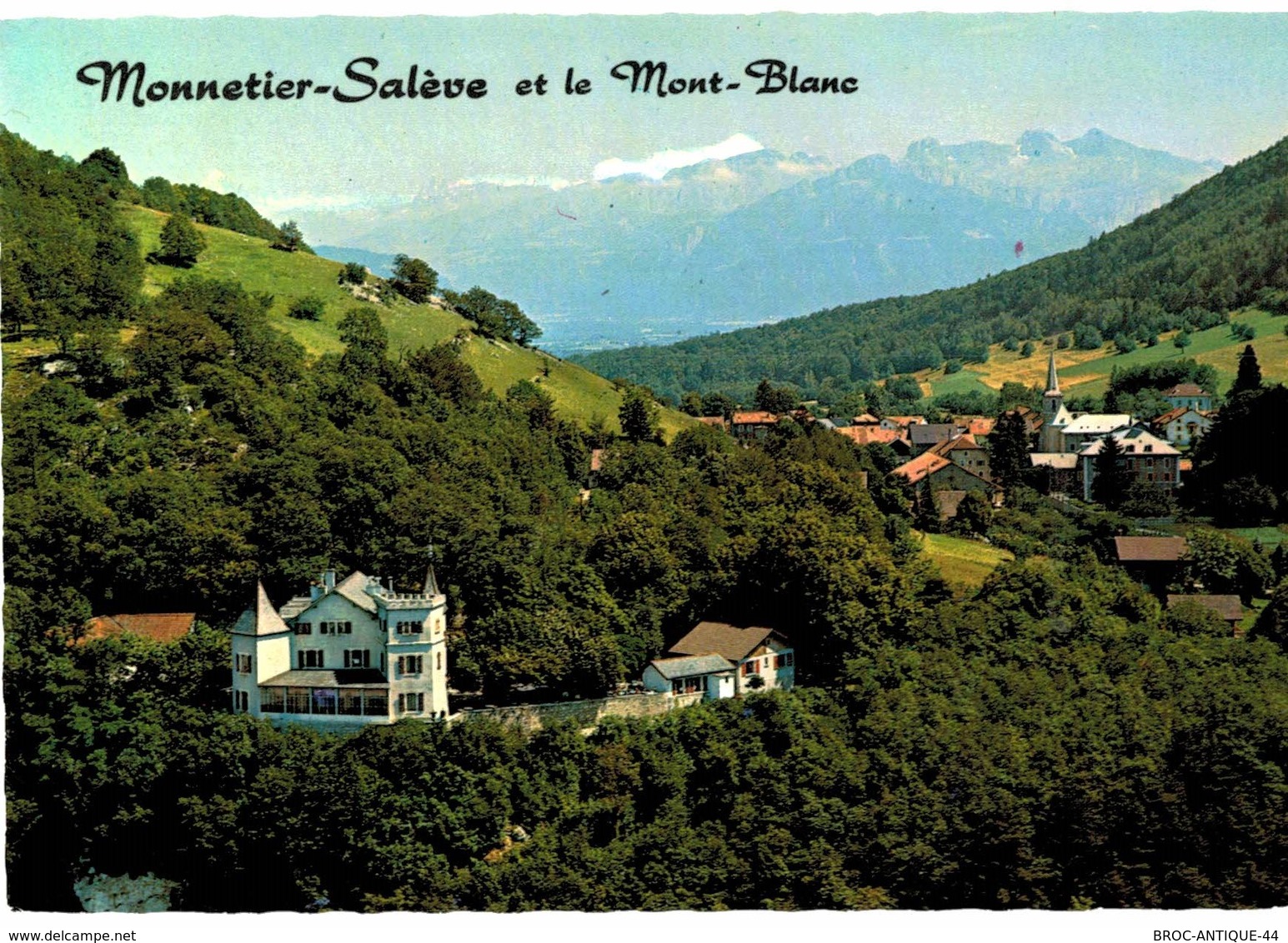 CPM* N°562 - LOT DE 5 CARTES DE MONNETIER ET LE MONT SALEVE - Autres & Non Classés