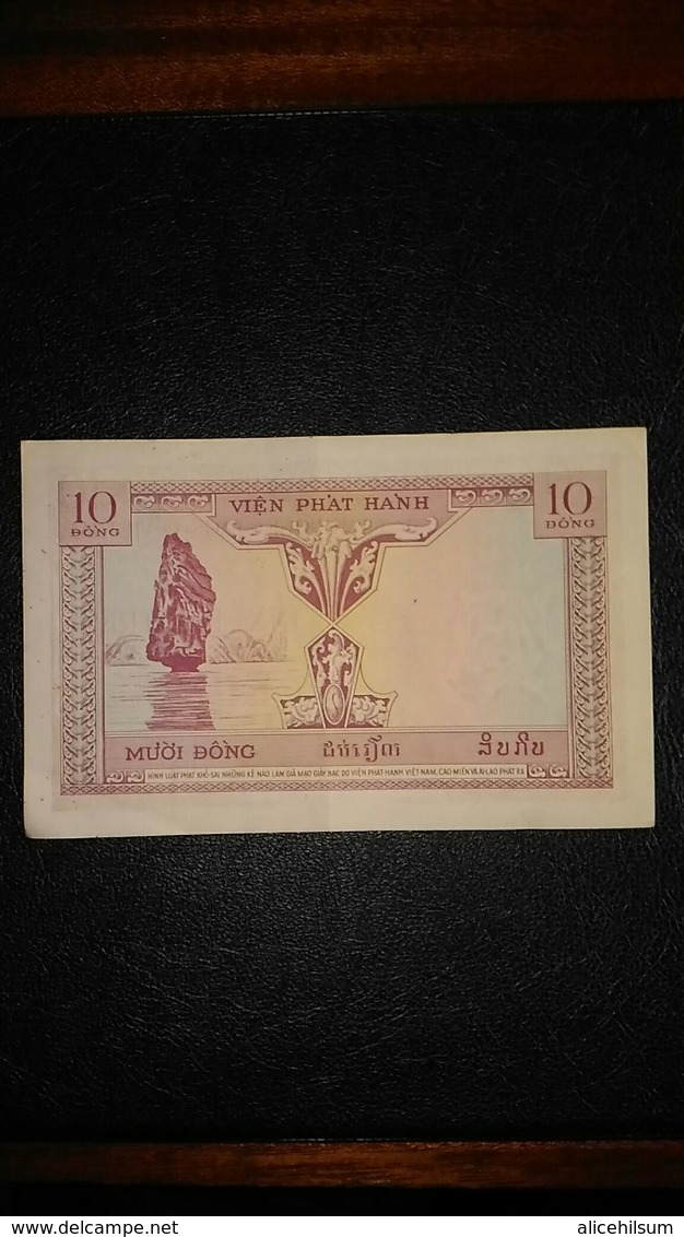 Billet De 10 Piastres Cambodge Laos Vietnam - Indochine