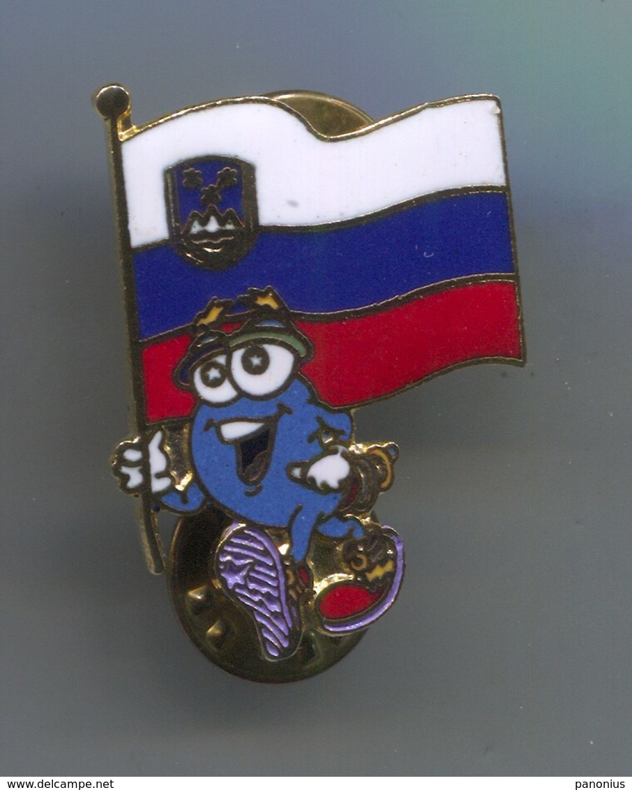 OLYMPIC OLYMPIADE COMMITTEE - Slovenia, Enamel Pin, Badge, Abzeichen - Olympic Games