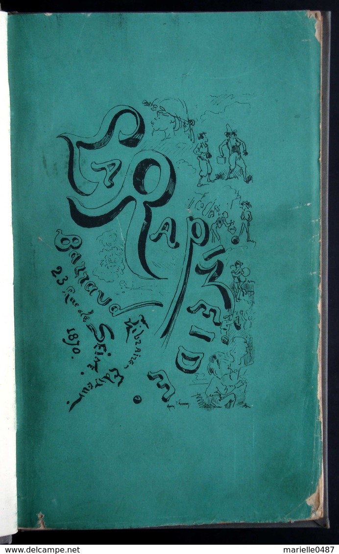 La Rapinéide Ou L'atelier. Poème Burlesco-comico-tragique En 7 Chants - 1801-1900