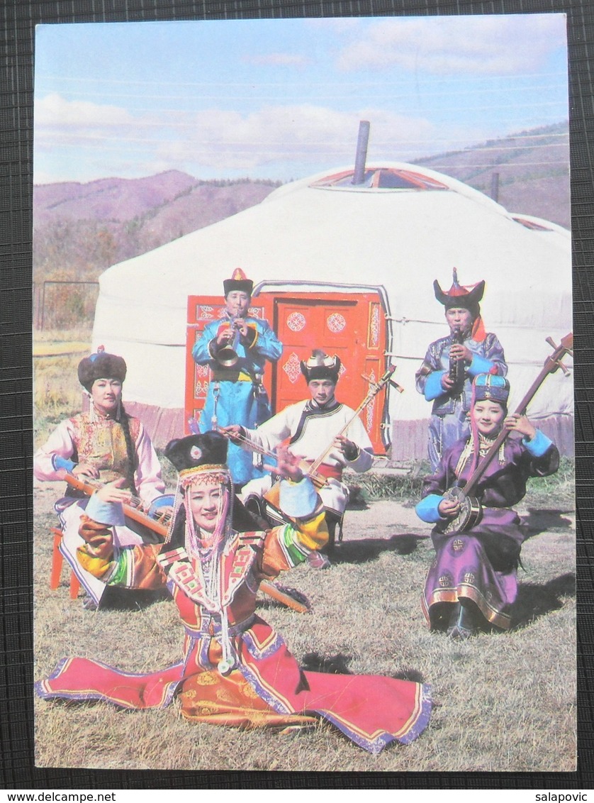 Mongolia, Traditional Costume - Mongolie