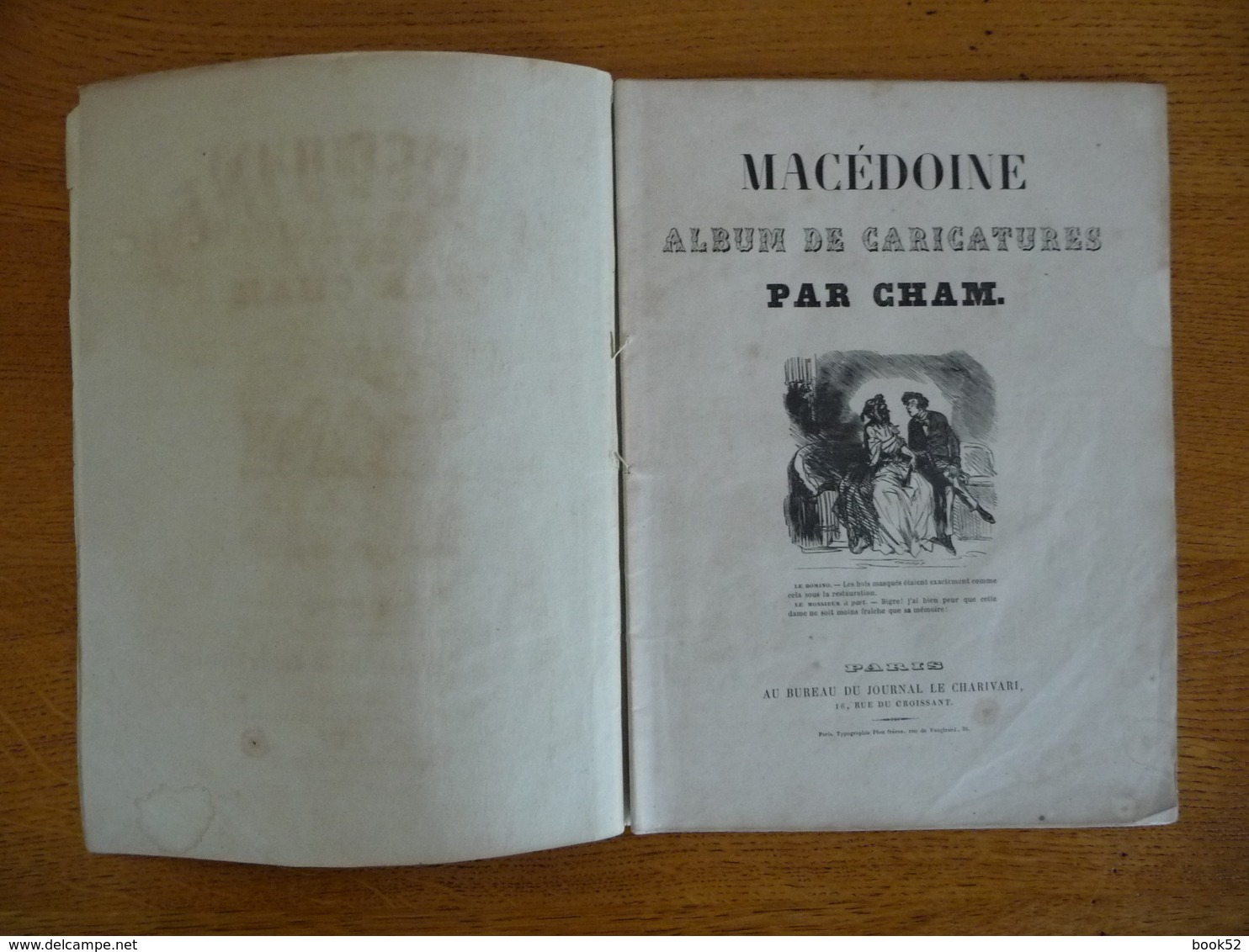 MACEDOINE Croquis Par CHAM - 1801-1900